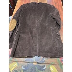 Vintage 70s Levis Western Wear Brown Corduroy Elbow Patch Lined Blazer Mens 42L